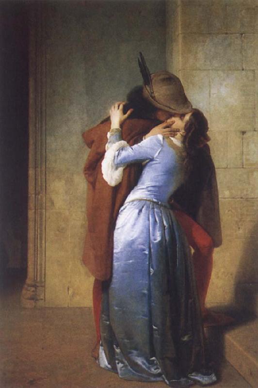 Francesco Hayez The Kiss china oil painting image